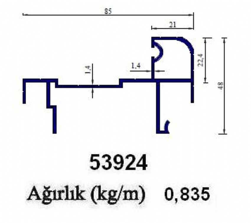 Çelik Kapı Profilleri
